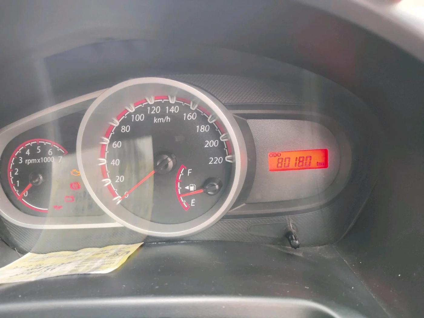 2012 Ford Figo ZXI 1.2 PETROL, Petrol, Manual, 80,180 km, interior