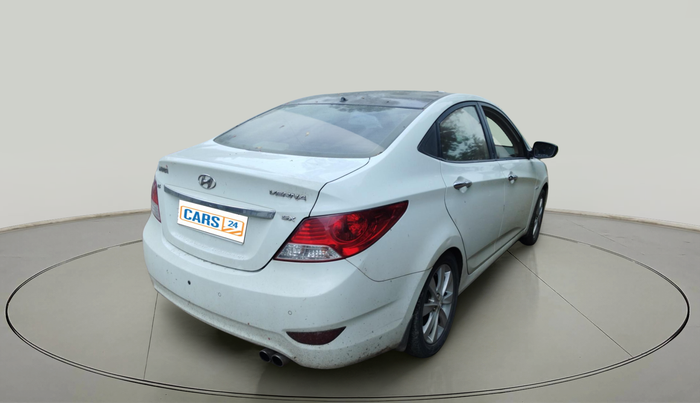 2012 Hyundai Verna FLUIDIC 1.6 CRDI SX OPT AT, Diesel, Automatic, 86,105 km, exterior