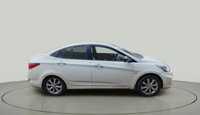 2012 Hyundai Verna FLUIDIC 1.6 CRDI SX OPT AT, Diesel, Automatic, 86,105 km, exterior