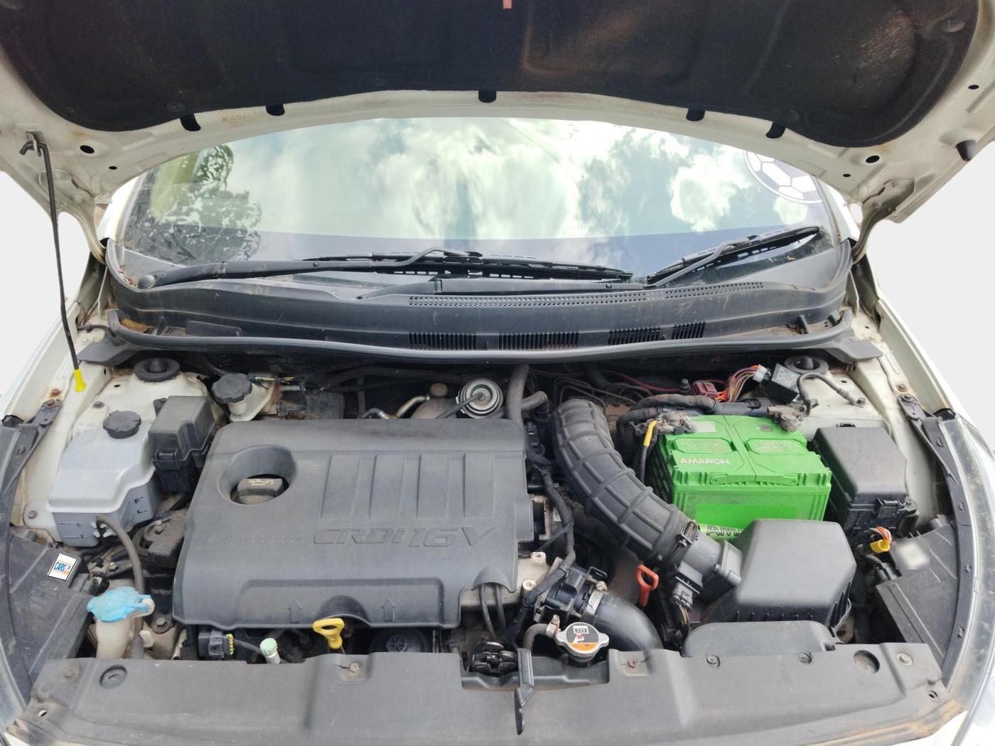 2012 Hyundai Verna FLUIDIC 1.6 CRDI SX OPT AT, Diesel, Automatic, 86,105 km, exterior