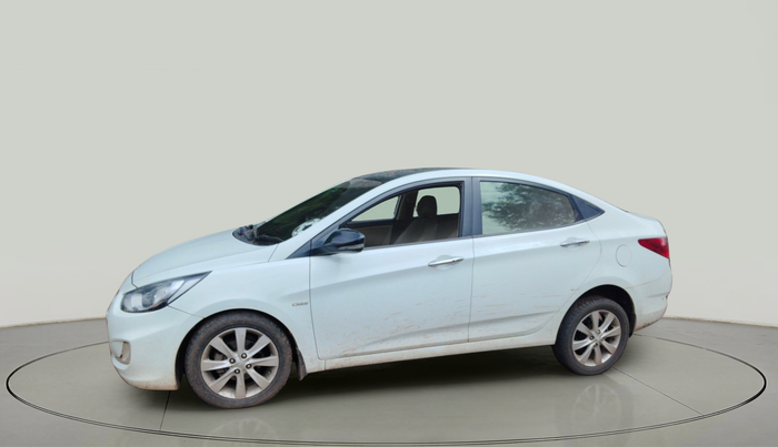 2012 Hyundai Verna FLUIDIC 1.6 CRDI SX OPT AT, Diesel, Automatic, 86,105 km, exterior