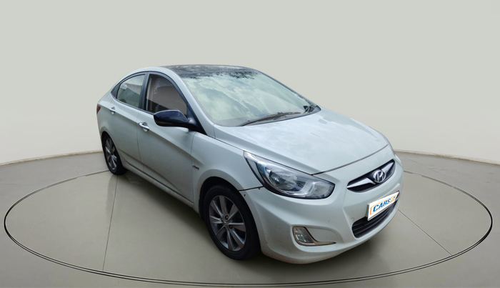 2012 Hyundai Verna FLUIDIC 1.6 CRDI SX OPT AT, Diesel, Automatic, 86,105 km, exterior