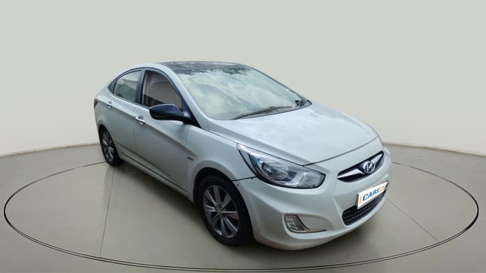 2012 Hyundai Verna FLUIDIC 1.6 CRDI SX OPT AT, Diesel, Automatic, 86,105 km, exterior