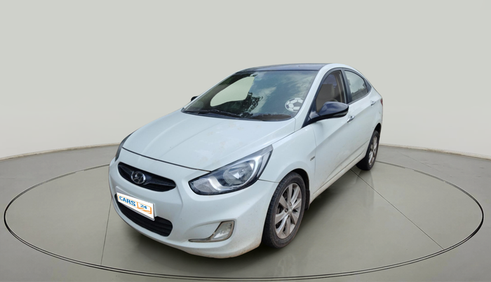 2012 Hyundai Verna FLUIDIC 1.6 CRDI SX OPT AT, Diesel, Automatic, 86,105 km, exterior