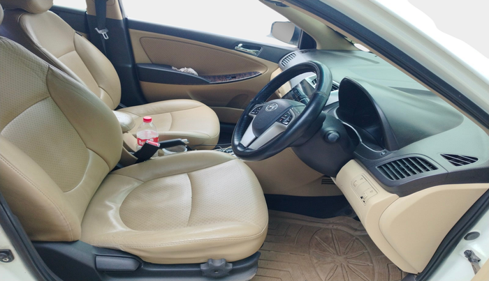 2012 Hyundai Verna FLUIDIC 1.6 CRDI SX OPT AT, Diesel, Automatic, 86,105 km, interior