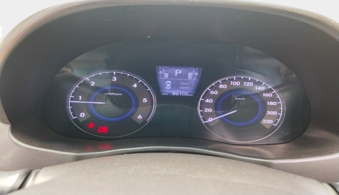 2012 Hyundai Verna FLUIDIC 1.6 CRDI SX OPT AT, Diesel, Automatic, 86,105 km, interior