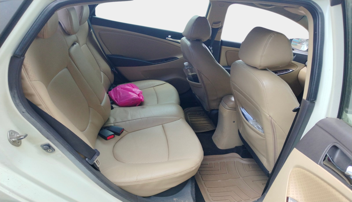 2012 Hyundai Verna FLUIDIC 1.6 CRDI SX OPT AT, Diesel, Automatic, 86,105 km, interior