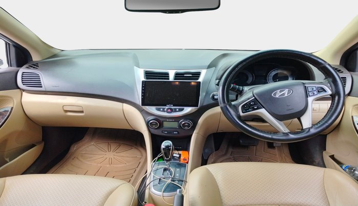 2012 Hyundai Verna FLUIDIC 1.6 CRDI SX OPT AT, Diesel, Automatic, 86,105 km, interior