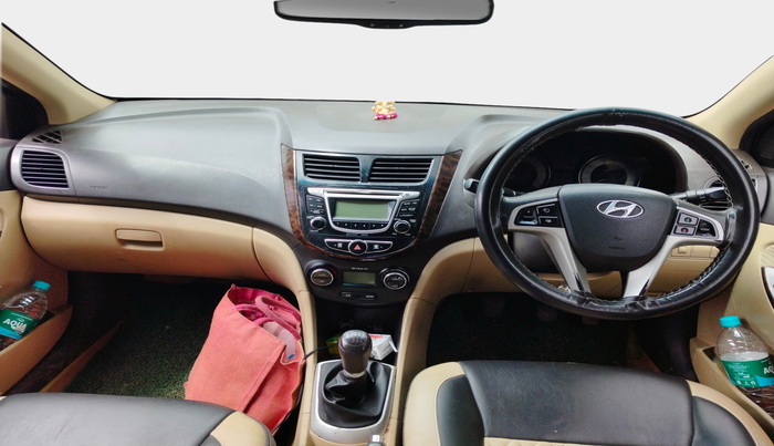 2013 Hyundai Verna FLUIDIC 1.6 CRDI SX, Diesel, Manual, 89,256 km, interior