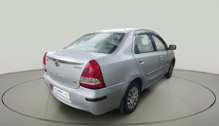 2011 Toyota Etios G, Petrol, Manual, 1,03,895 km, exterior