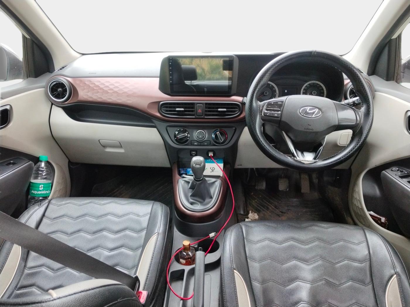 2020 Hyundai AURA S 1.2 CNG, Petrol, Manual, 1,03,555 km, interior