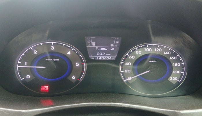 2012 Hyundai Verna FLUIDIC 1.6 CRDI SX OPT, Diesel, Manual, 1,48,604 km, interior