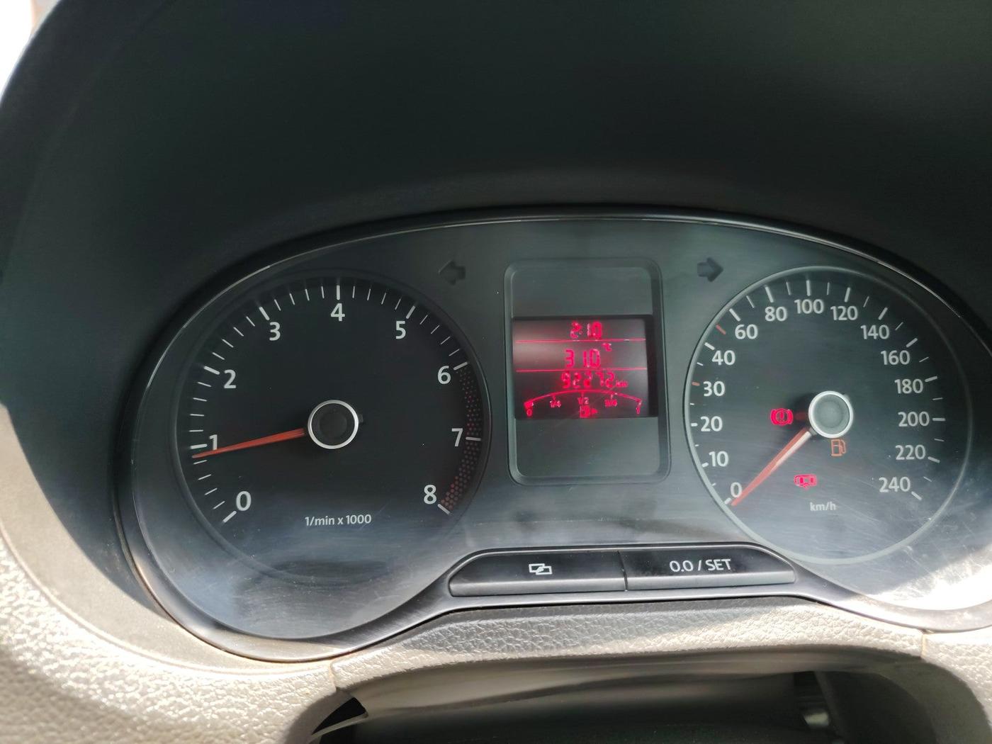 2011 Volkswagen Polo TRENDLINE 1.2L PETROL, Petrol, Manual, 92,272 km, interior