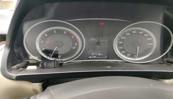 2017 Maruti Dzire VXI, Petrol, Manual, 87,116 km, interior