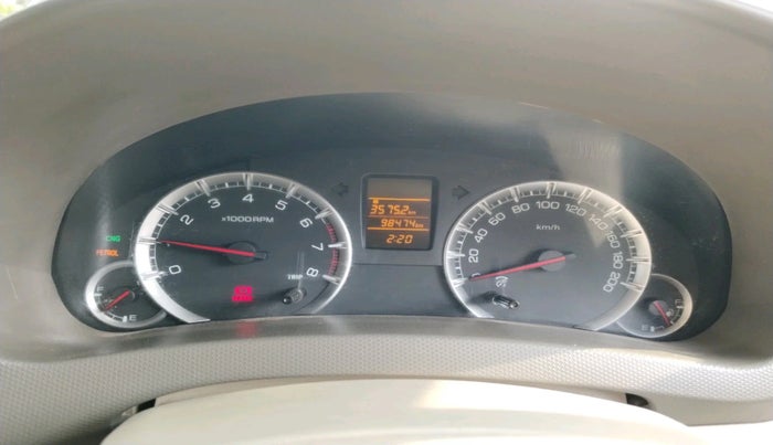 2016 Maruti Ertiga VXI CNG, Petrol, Manual, 98,474 km, interior