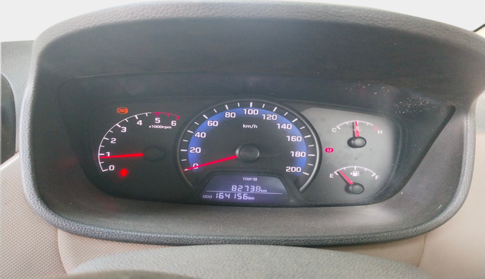 2017 Hyundai Xcent BASE ABS 1.1, Diesel, Manual, 1,64,156 km, interior