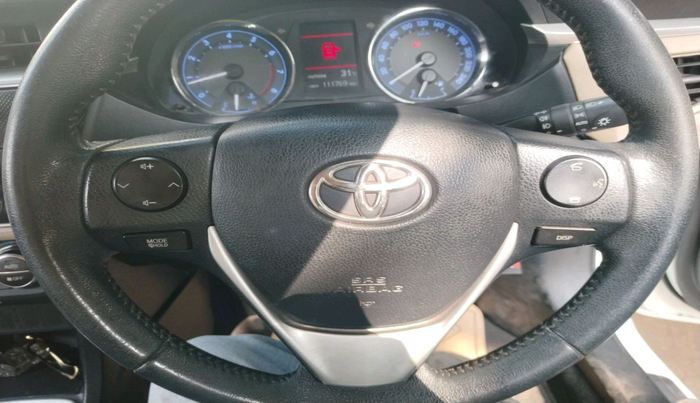 2016 Toyota Corolla Altis GL PETROL, Petrol, Manual, 1,11,769 km, interior