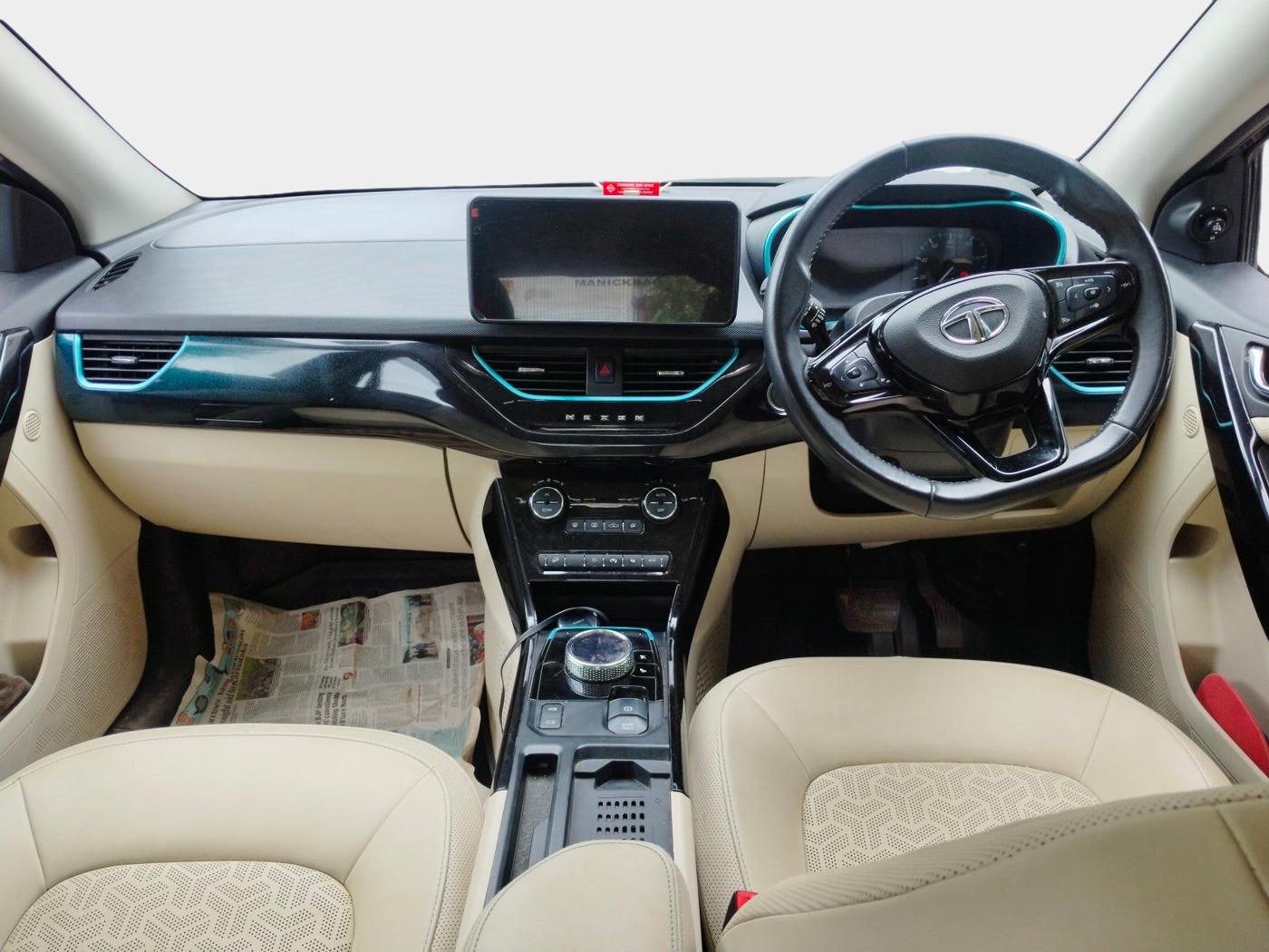 2023 Tata NEXON EV XZ PLUS LUX, Electric, Automatic, 55,000 km, interior