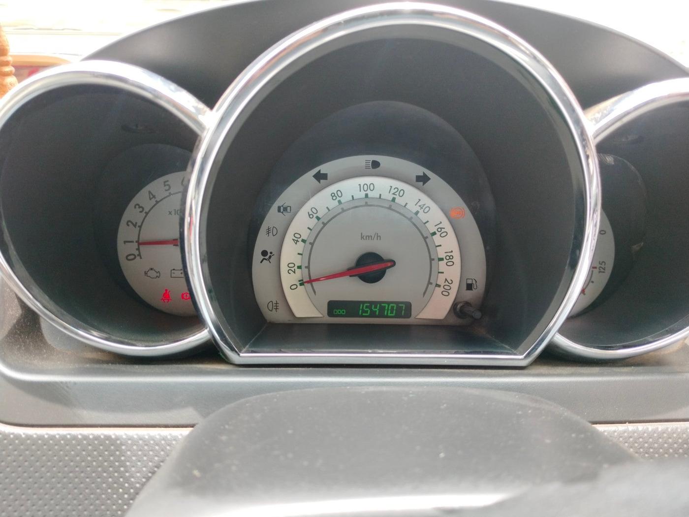 2010 Chevrolet Aveo LT 1.4, Petrol, Manual, 1,54,805 km, interior