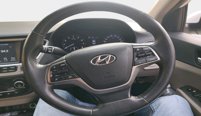 2018 Hyundai Verna 1.6 VTVT SX + AT, Petrol, Automatic, 69,968 km, interior