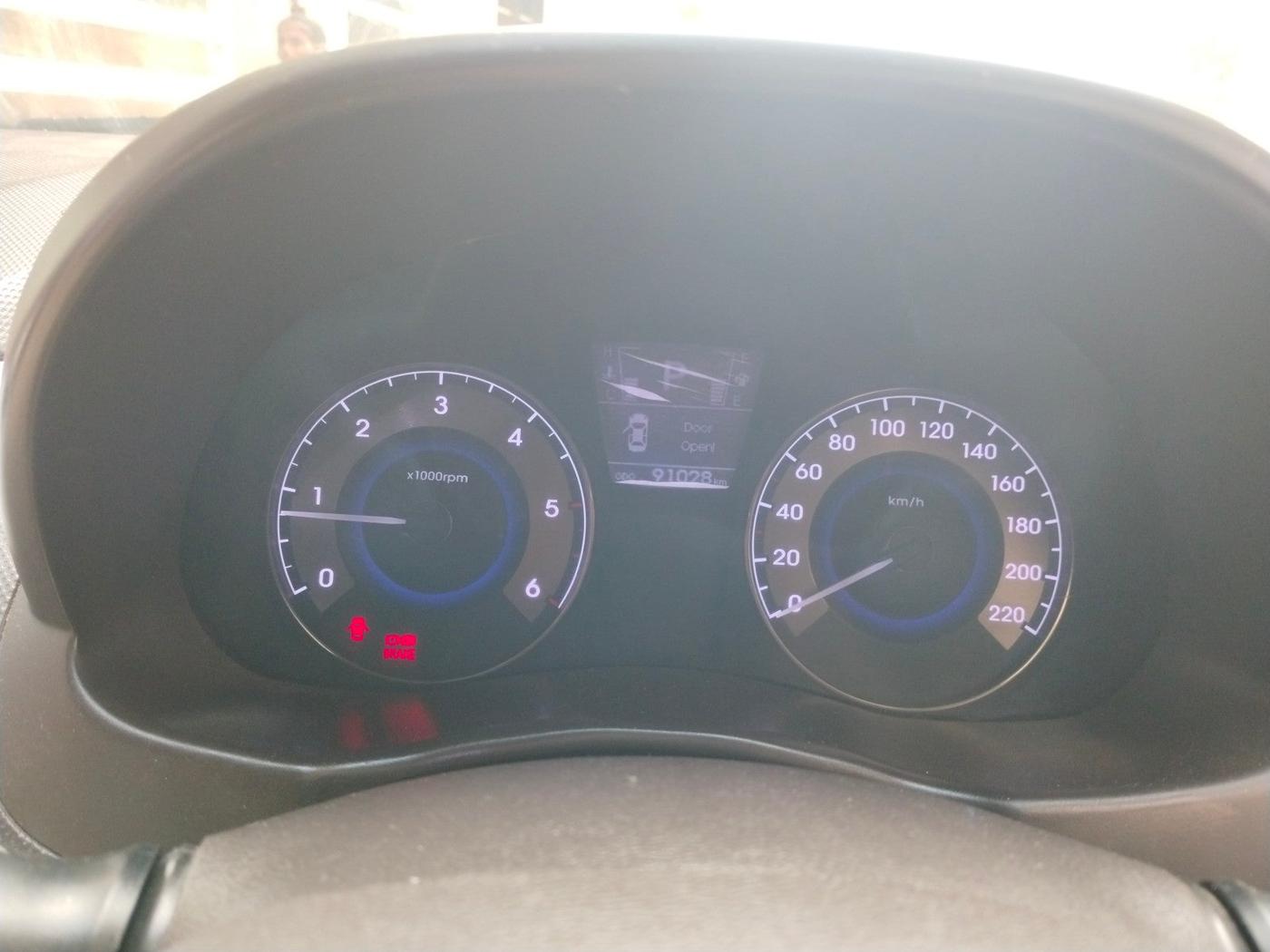 2013 Hyundai Verna FLUIDIC 1.6 EX CRDI AT, Diesel, Automatic, 91,028 km, interior
