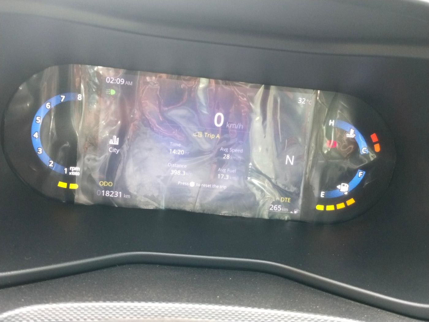 2024 Tata NEXON CREATIVE  AMT 1.2 PETROL, Petrol, Automatic, 19,000 km, interior