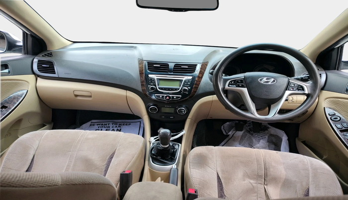 2013 Hyundai Verna FLUIDIC 1.6 CRDI SX, Diesel, Manual, 1,99,203 km, interior