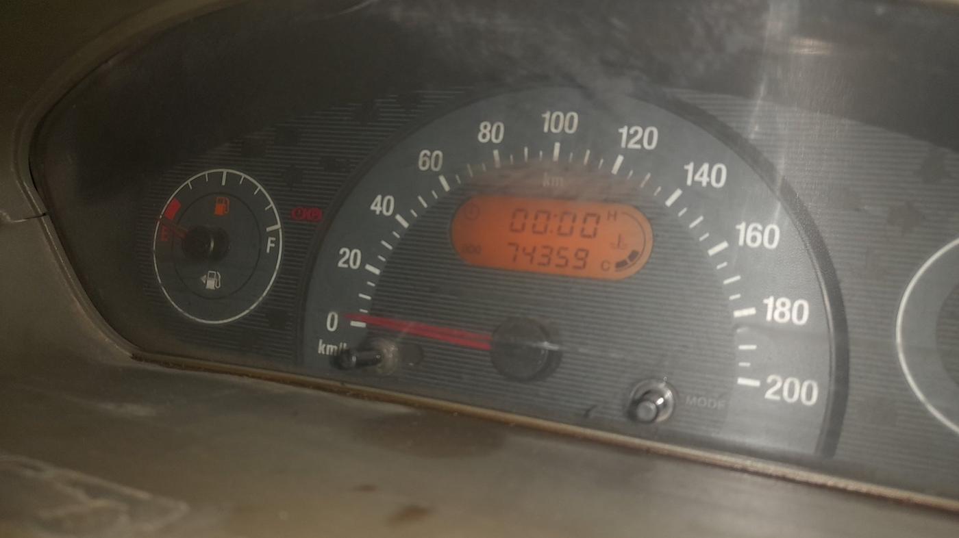 2010 Tata Indica Vista TERRA TDI, Diesel, Manual, 74,359 km, interior