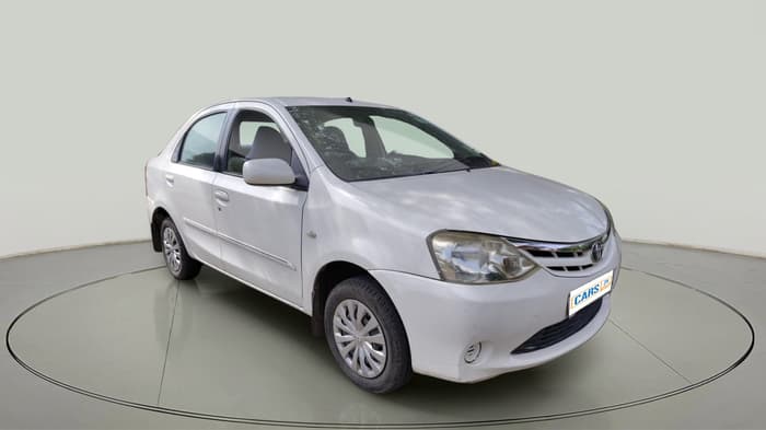 2012 Toyota Etios GD, Diesel, Manual, 80,502 km, exterior