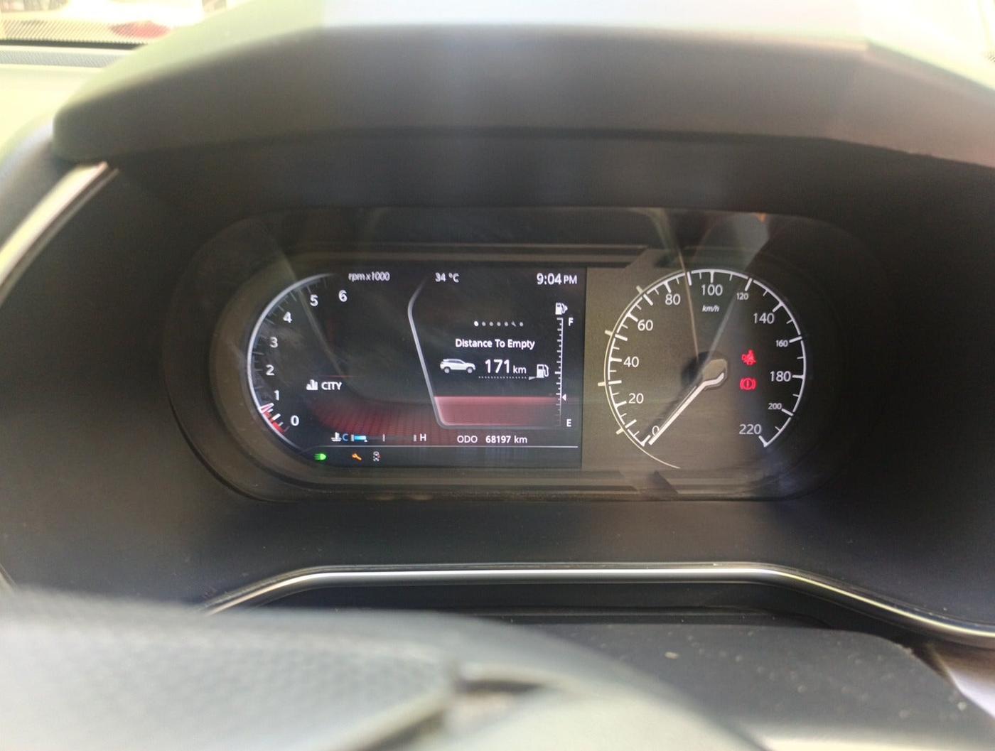 2019 Tata Harrier XZ 2.0L, Diesel, Manual, 68,197 km, interior