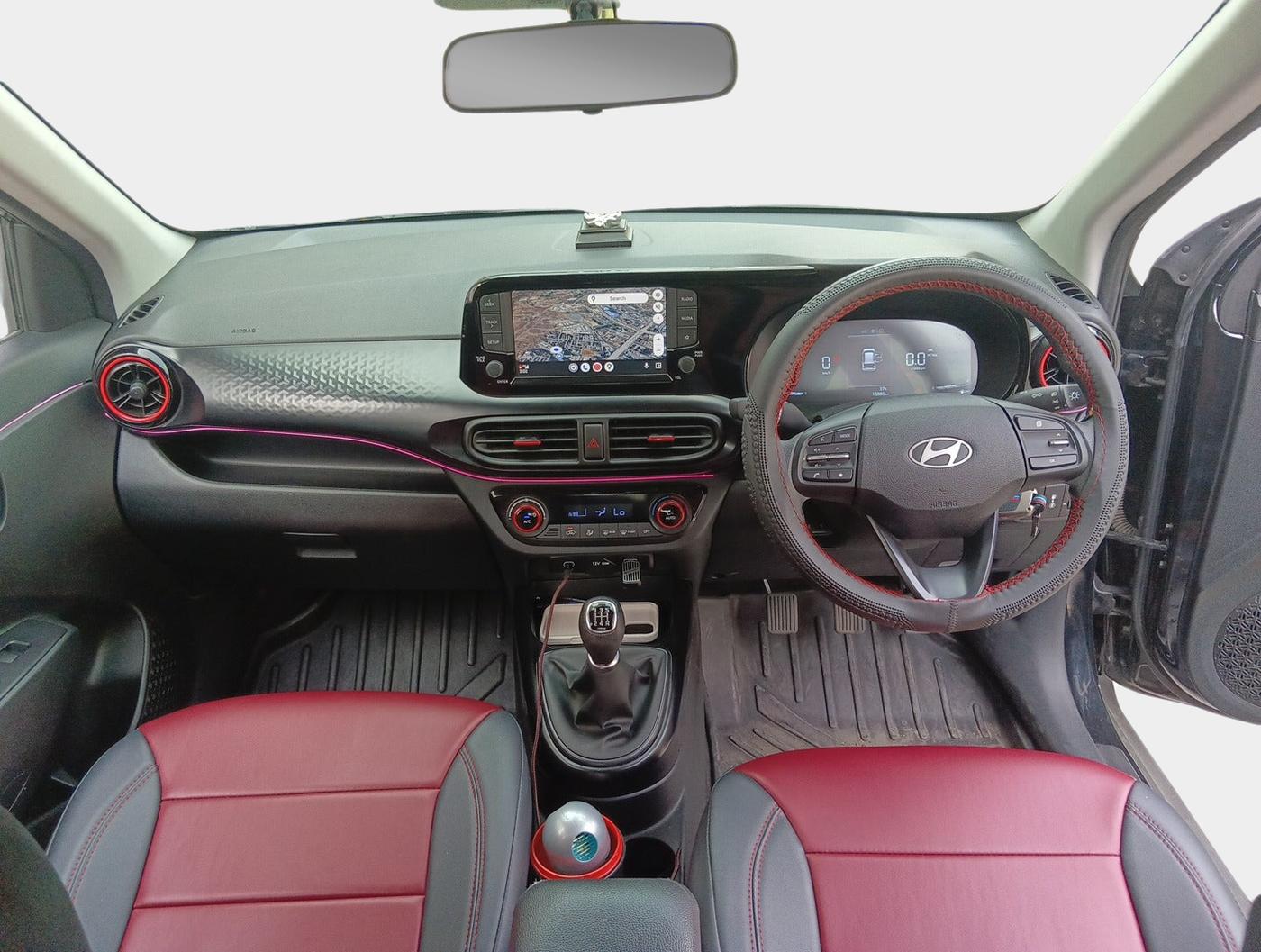 2024 Hyundai EXTER SX 1.2 MT Knight Edition Hy-CNG Duo, Petrol, Manual, 13,887 km, interior