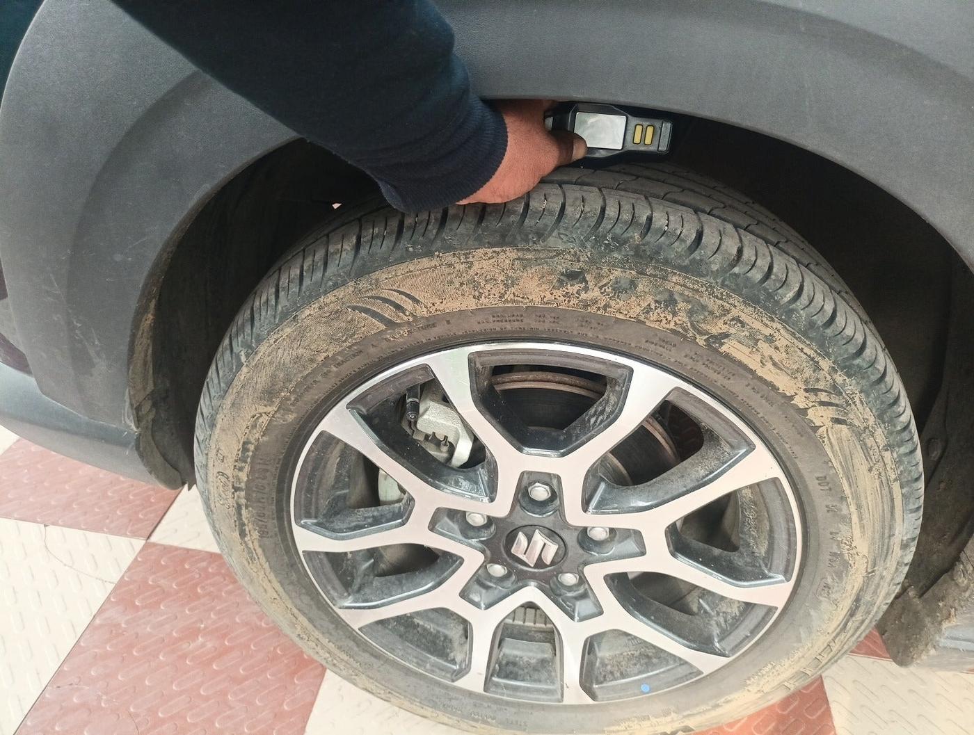 2023 Maruti XL6 ZETA CNG, Petrol, Manual, 6,387 km, tyre