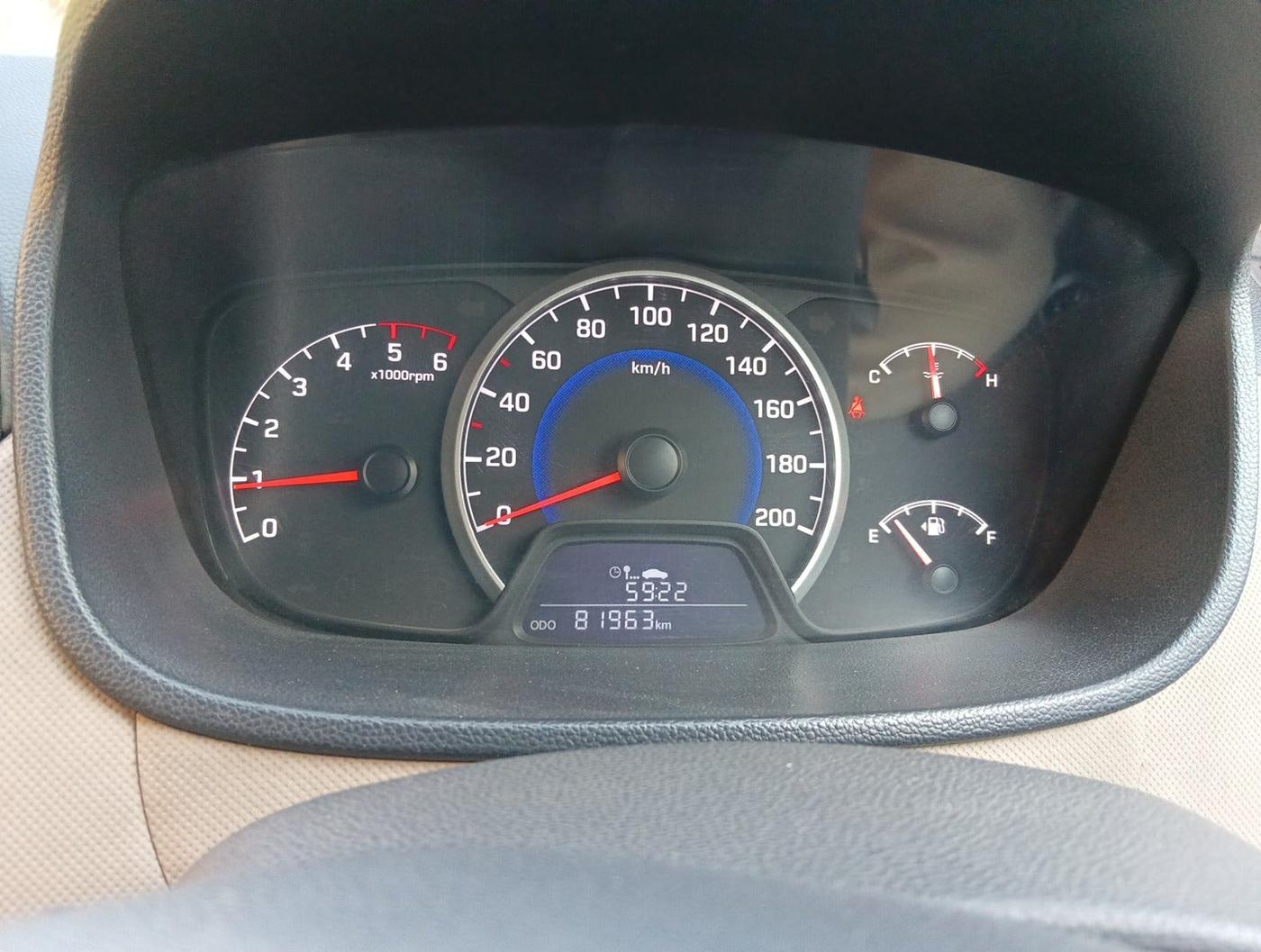 2019 Hyundai Grand i10 MAGNA U2 1.2 CRDI, Diesel, Manual, 81,963 km, interior