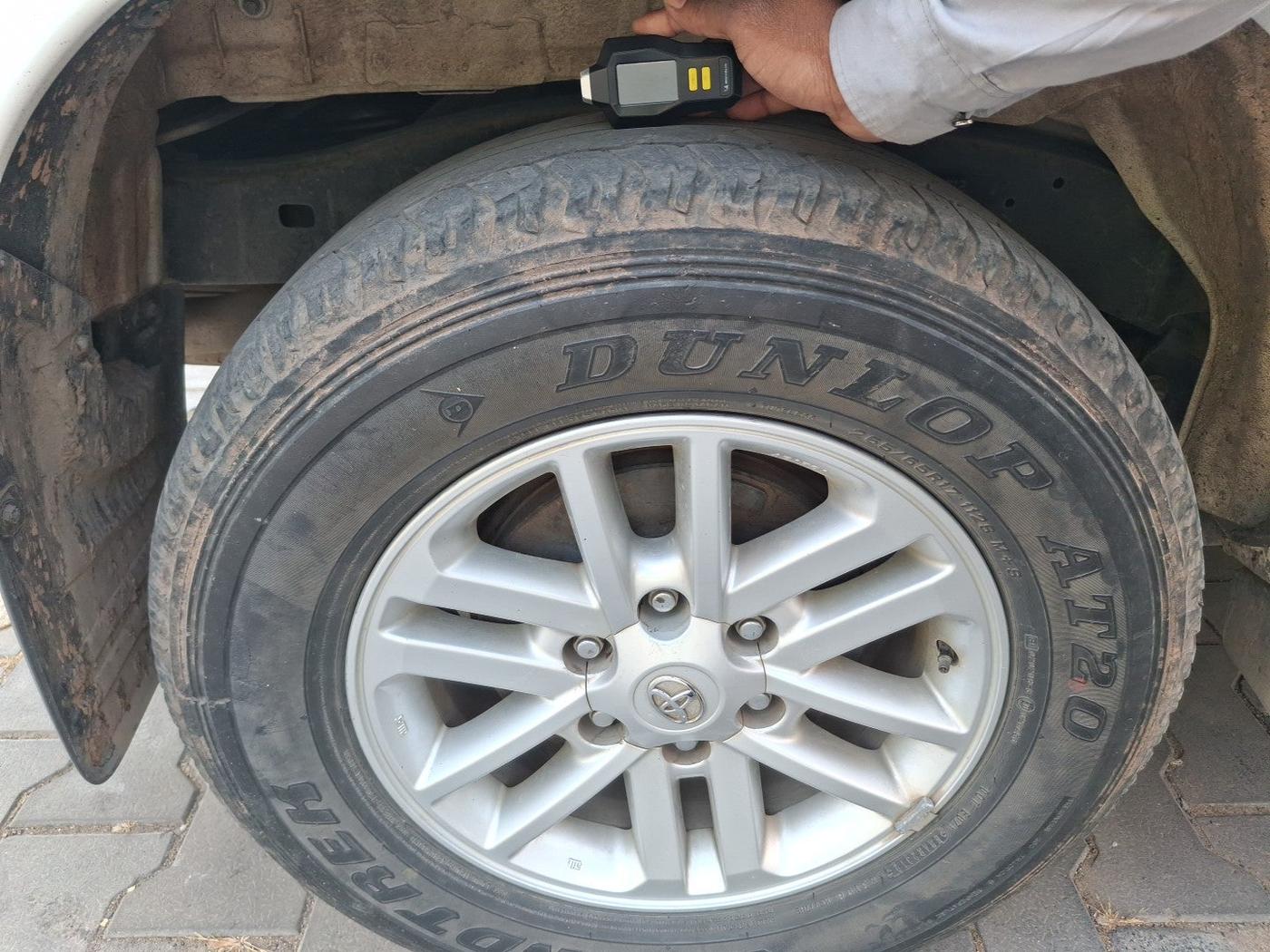 2012 Toyota Fortuner 3.0 4X2 MT, Diesel, Manual, 1,49,471 km, tyre