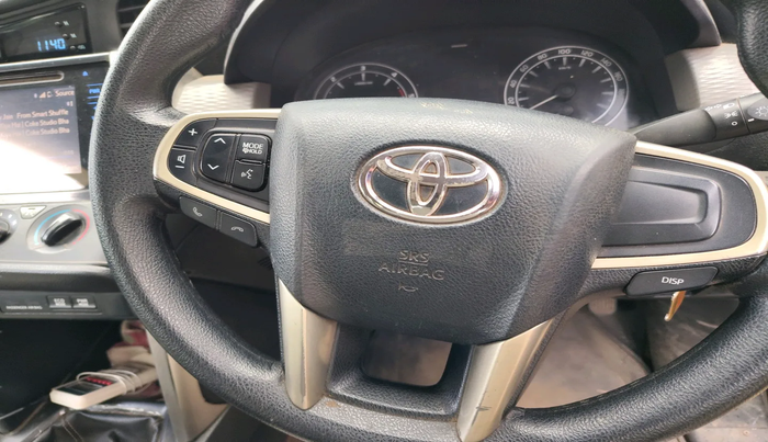 2017 Toyota Innova Crysta 2.4 GX 8 STR, Diesel, Manual, 1,42,000 km, interior