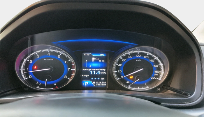 2016 Maruti Baleno ZETA CVT PETROL 1.2, Petrol, Automatic, 78,622 km, interior