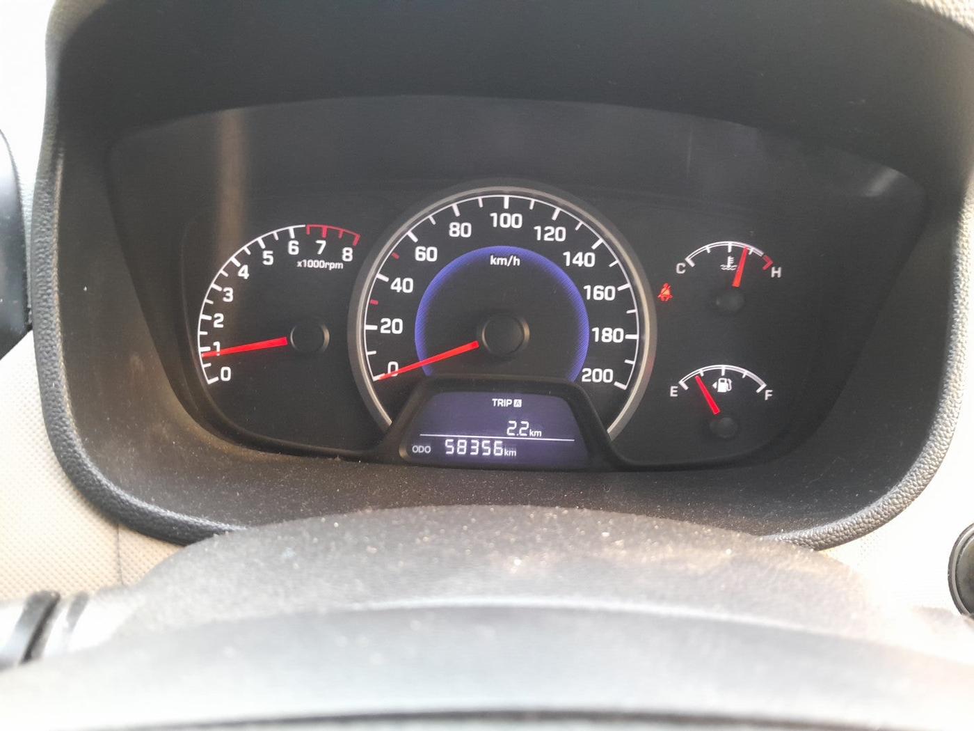 2018 Hyundai Grand i10 ASTA 1.2 KAPPA VTVT, Petrol, Manual, 58,356 km, interior
