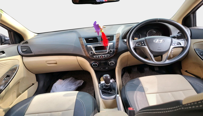 2016 Hyundai Verna FLUIDIC 1.6 CRDI S 4S, Diesel, Manual, 80,187 km, interior