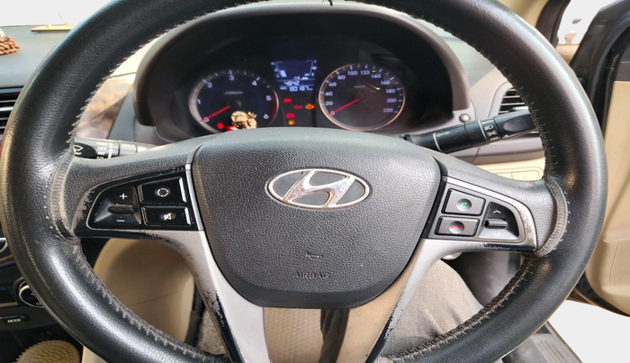 2016 Hyundai Verna FLUIDIC 1.6 CRDI S 4S, Diesel, Manual, 80,187 km, interior