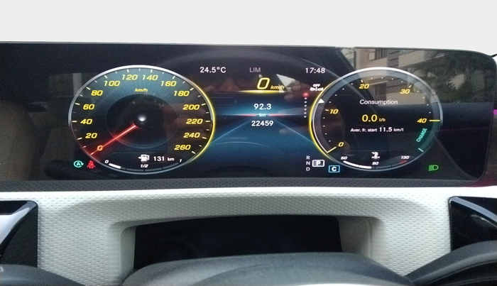 2023 Mercedes Benz A CLASS LIMOUSINE A 200d, Diesel, Automatic, 22,459 km, interior