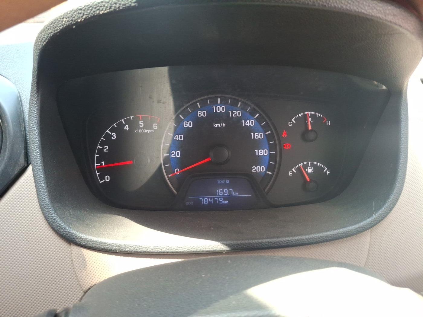 2016 Hyundai XCENT PRIME T CRDI, Diesel, Manual, 78,479 km, interior