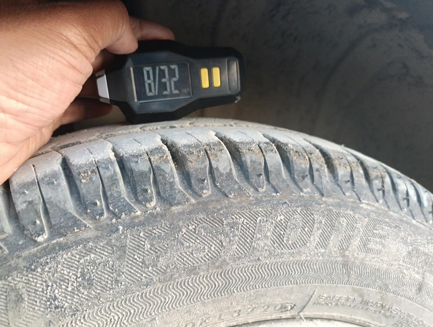 2020 Maruti XL6 ZETA MT, Petrol, Manual, 42,962 km, tyre