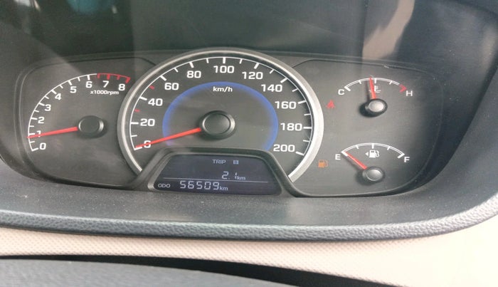 2018 Hyundai Grand i10 SPORTZ 1.2 KAPPA VTVT, Petrol, Manual, 56,509 km, interior