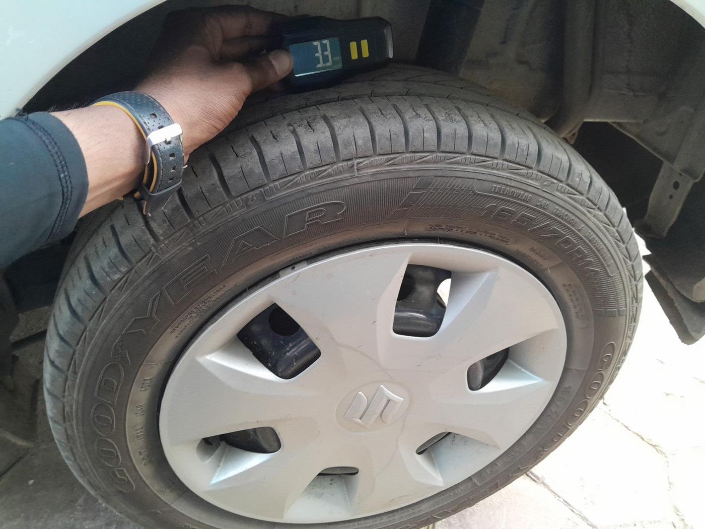 2021 Maruti New Wagon-R VXI 1.0, Petrol, Manual, 99,679 km, tyre