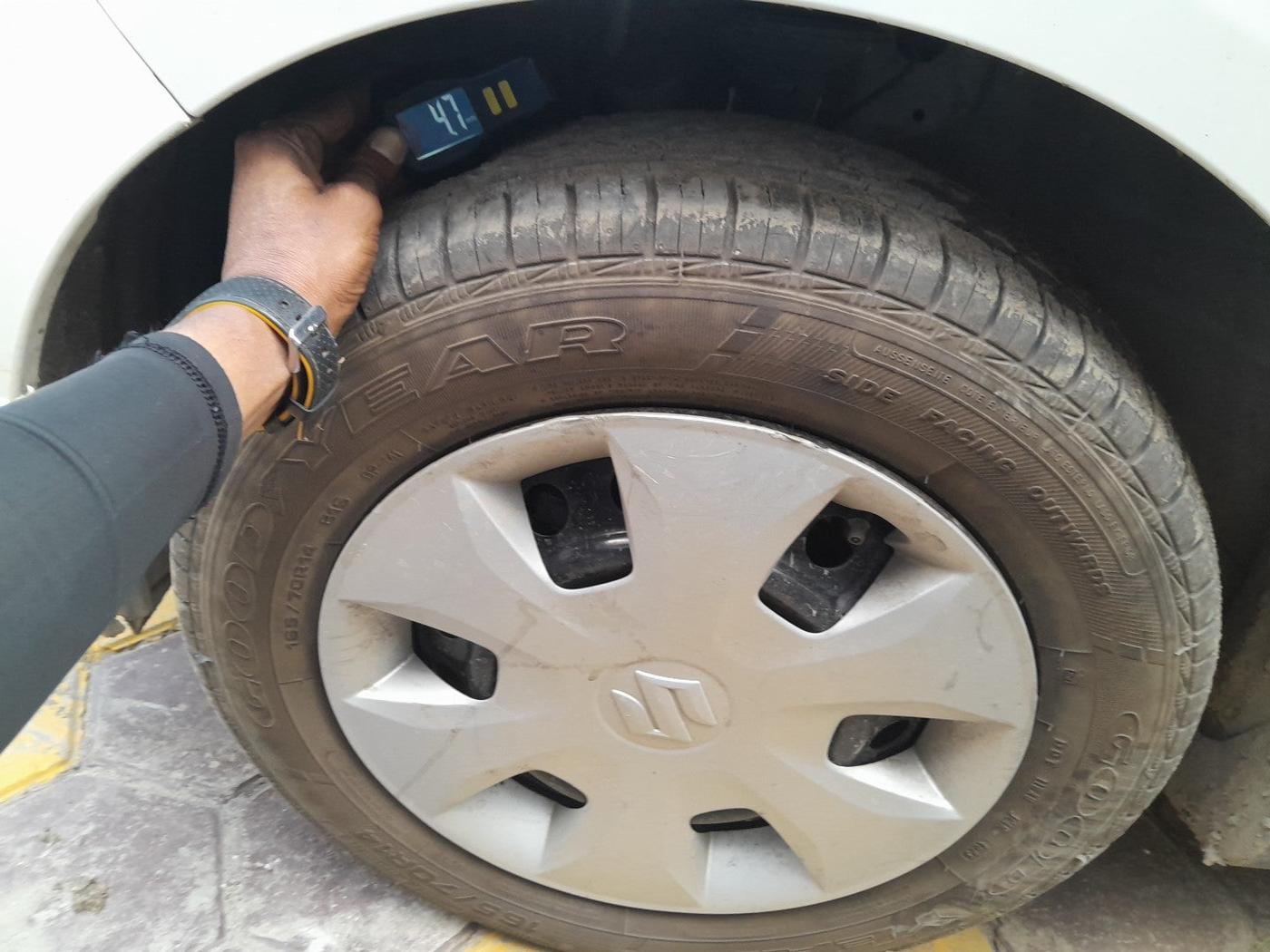 2021 Maruti New Wagon-R VXI 1.0, Petrol, Manual, 99,679 km, tyre