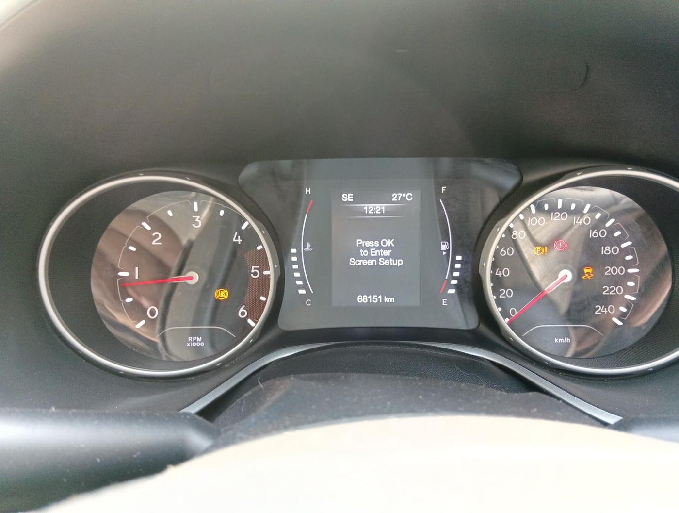 2020 Jeep Compass LONGITUDE PLUS 2.0 DIESEL, Diesel, Manual, 68,151 km, interior