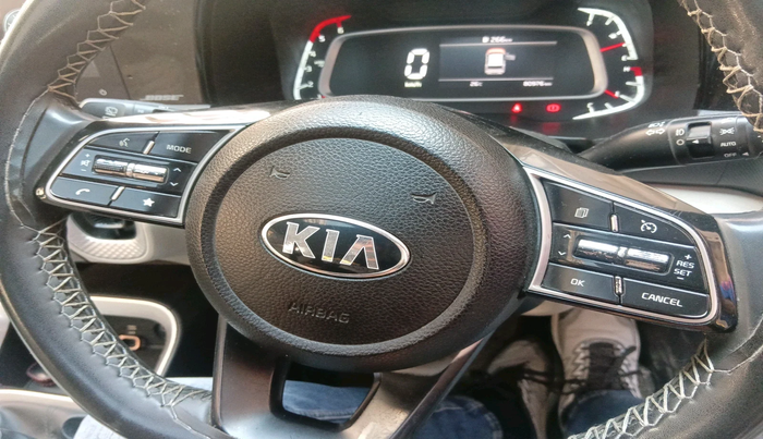 2020 KIA SONET HTX PLUS 1.5, Diesel, Manual, 80,976 km, interior