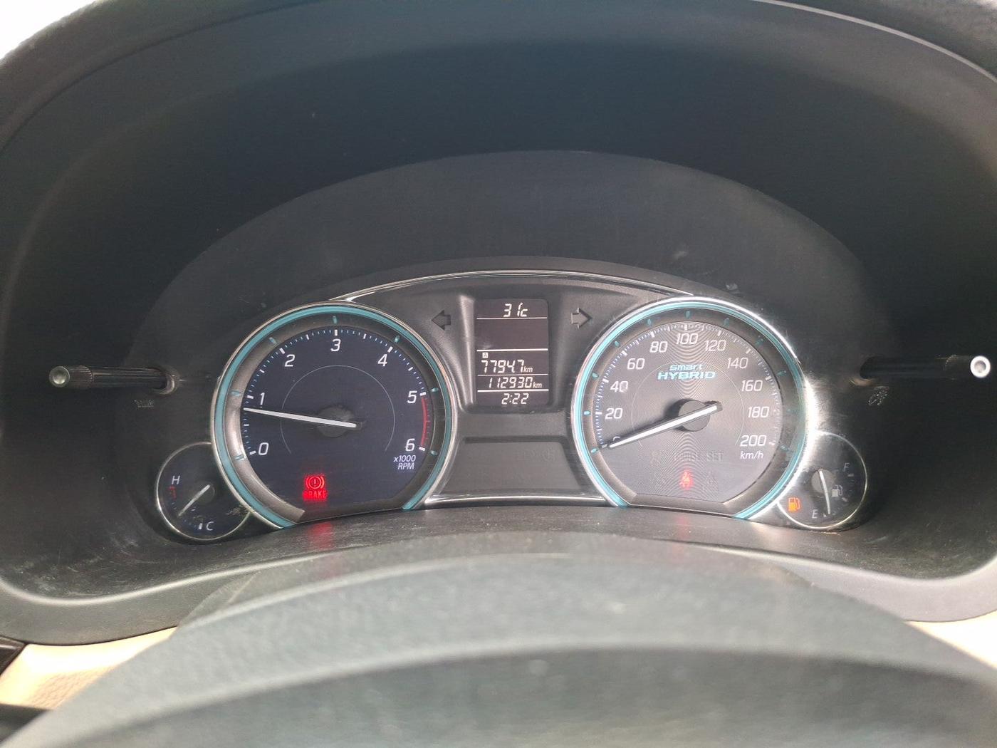 2017 Maruti Ciaz SIGMA DIESEL 1.3, Diesel, Manual, 1,12,930 km, interior
