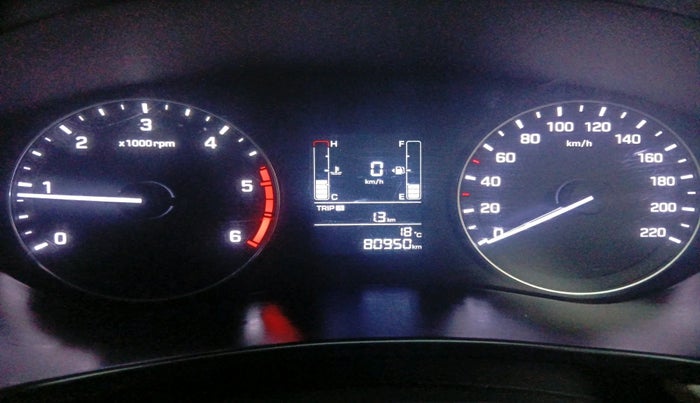 2017 Hyundai Elite i20 MAGNA 1.4 CRDI, Diesel, Manual, 80,950 km, interior