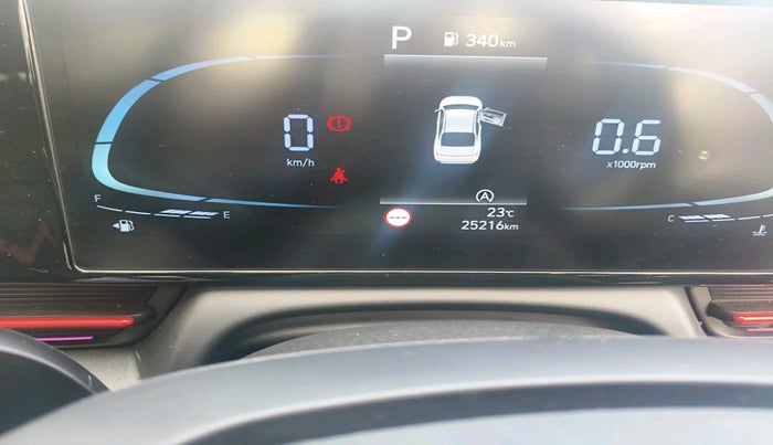 2023 Hyundai Verna  SX 1.5 Turbo DCT , Petrol, Automatic, 25,216 km, interior